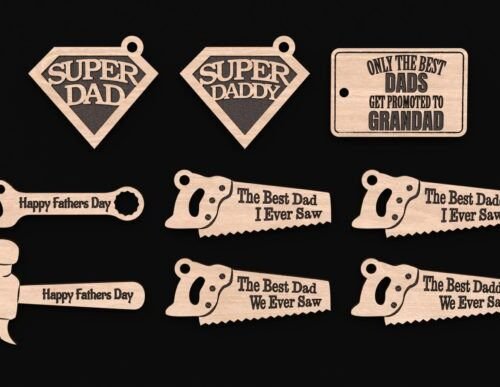 Llavero Del Dia Del Padre Creativo Digital